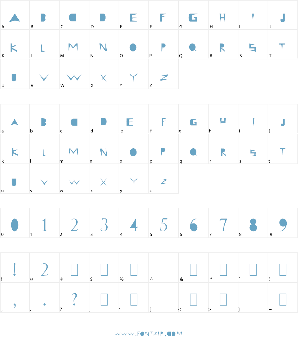 Arif Marin Font Character